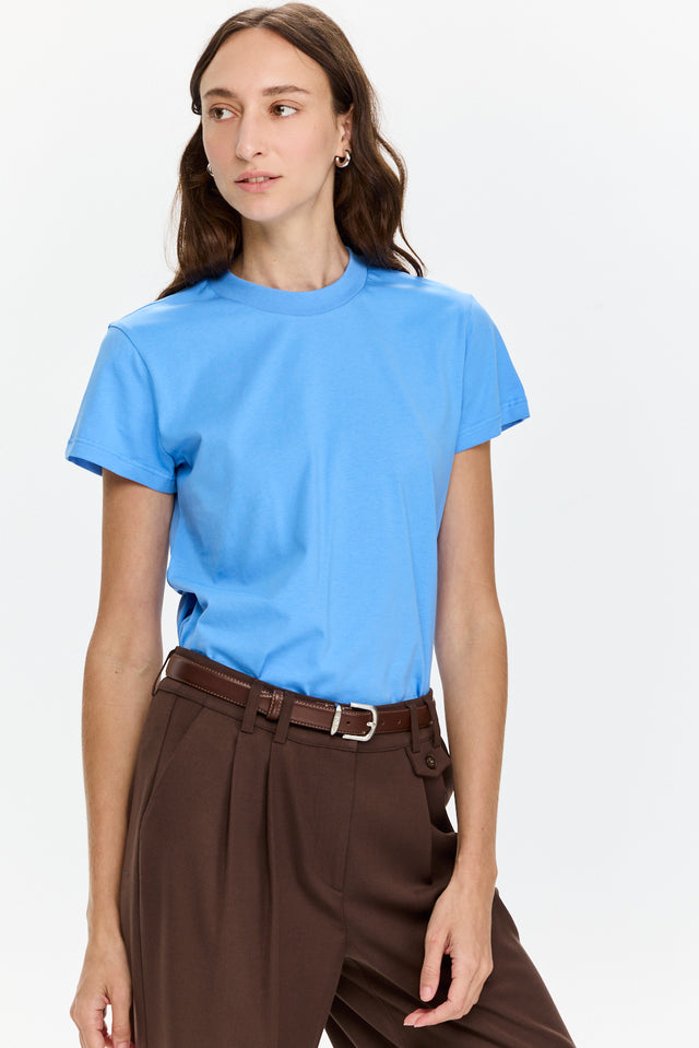 Tres fitted T Sky Blue