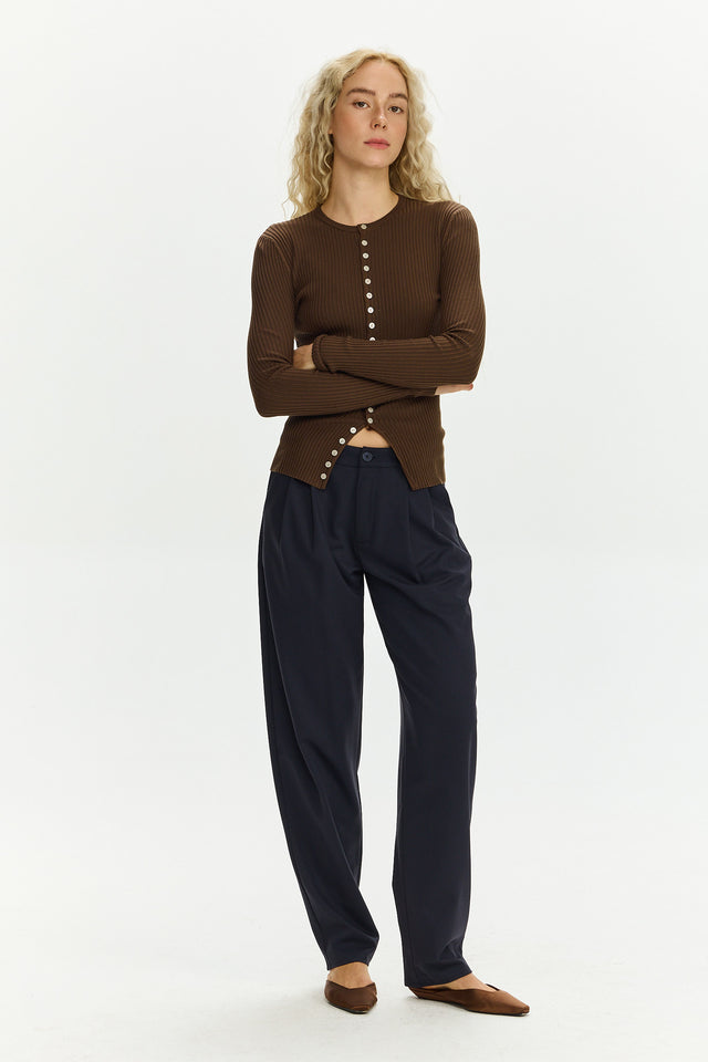 Adrienne Soft Pants Blue
