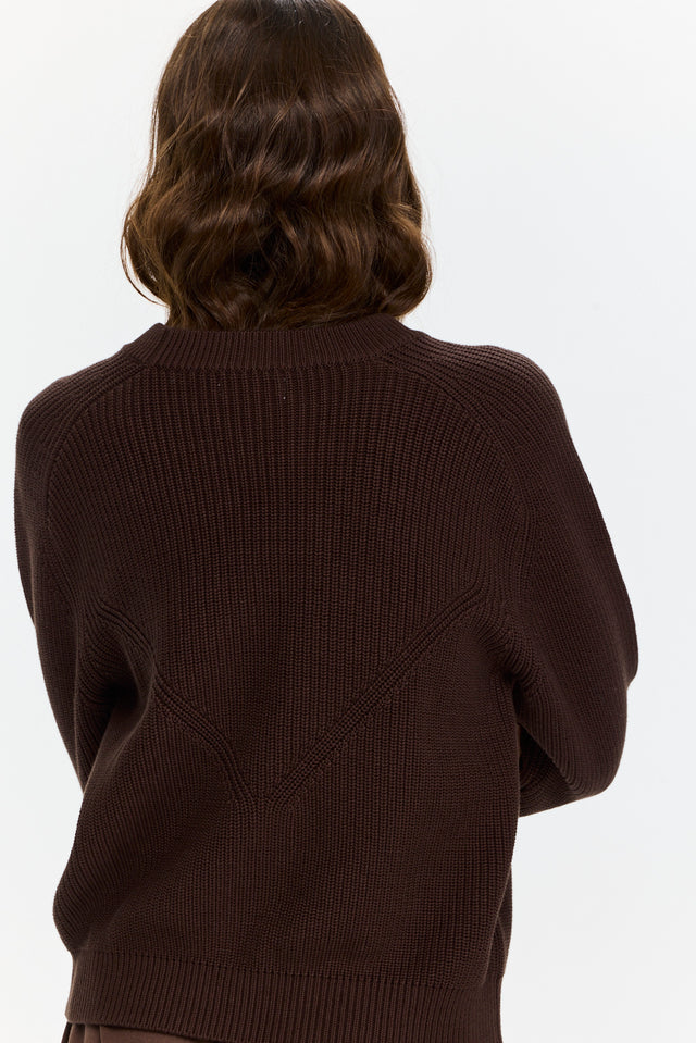 Nico Sweater Chocolate Brown