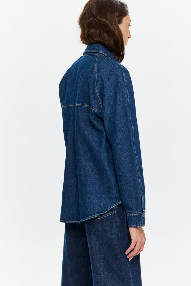 Denim Shirt Dark Indigo