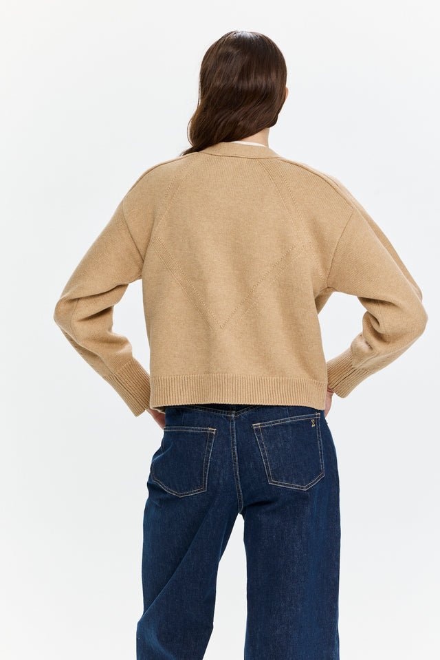 Mia Cardigan Latte