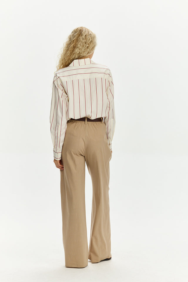 Sam Blouse Yellow Stripes