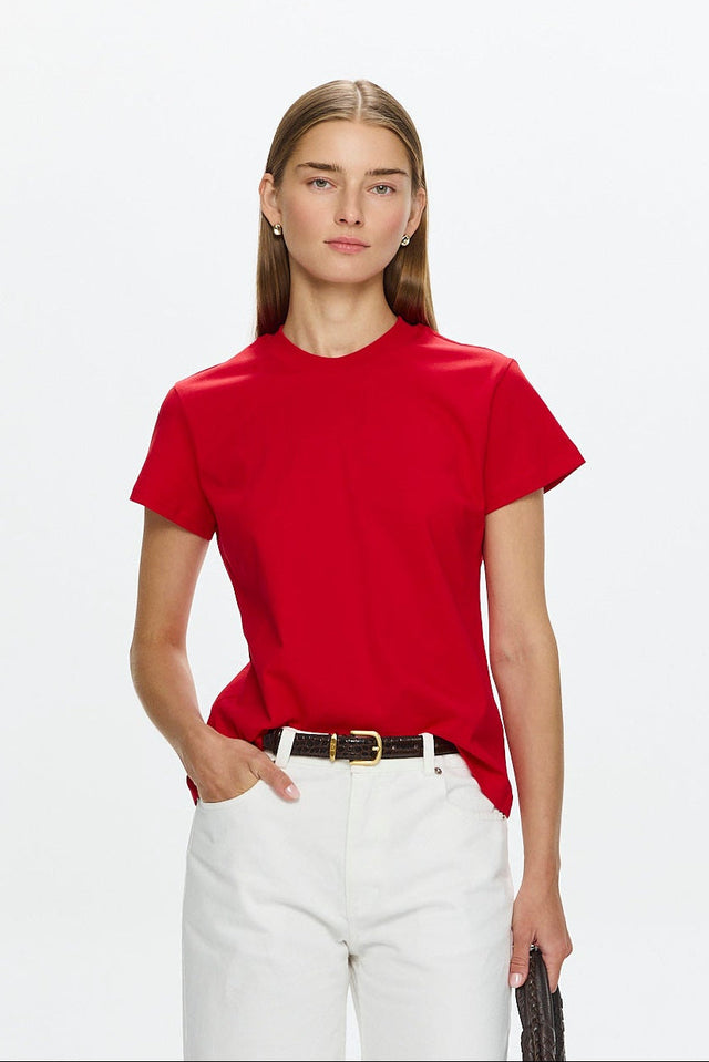 Tres Fitted T Red