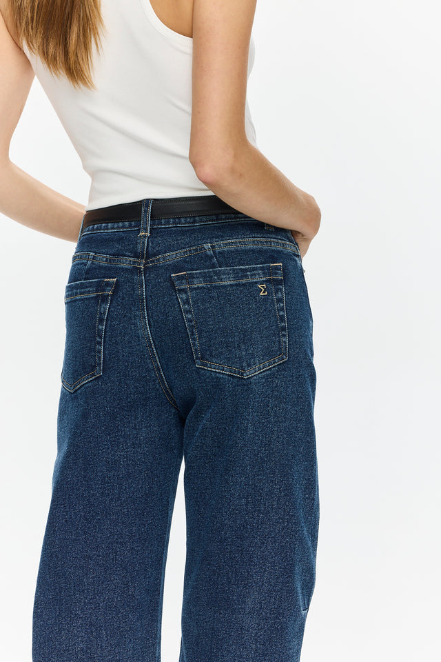 Barrel Leg Denim Indigo
