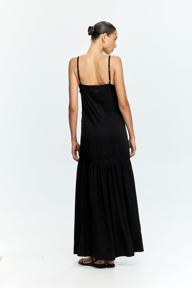 Charlie Lace Dress Black