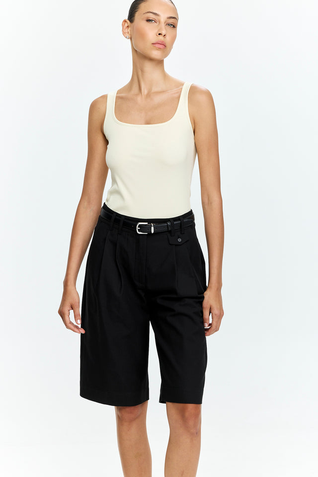 Chloe Tank Top Butter Yellow