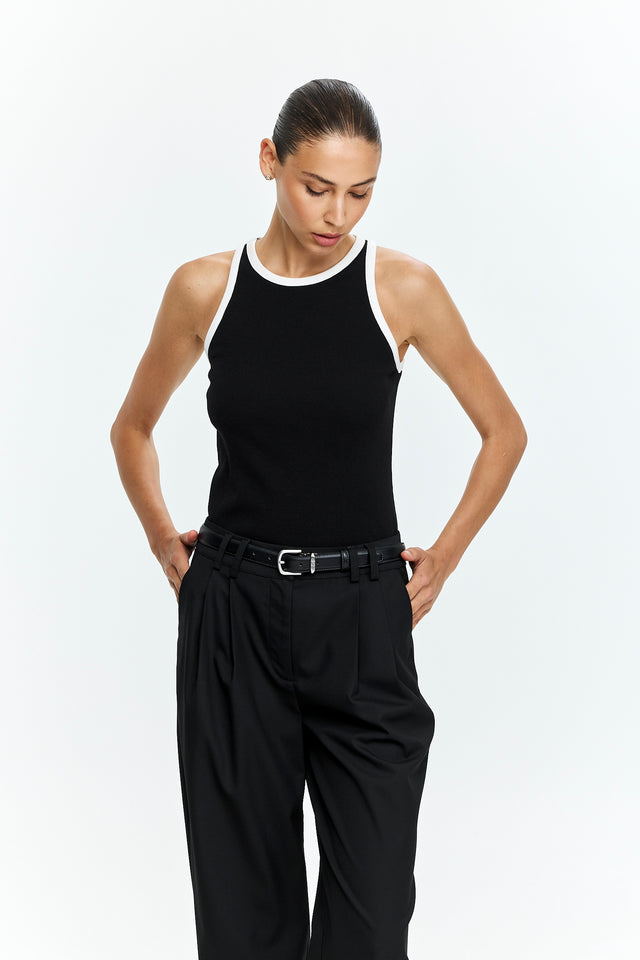 Zoe Contrast Black