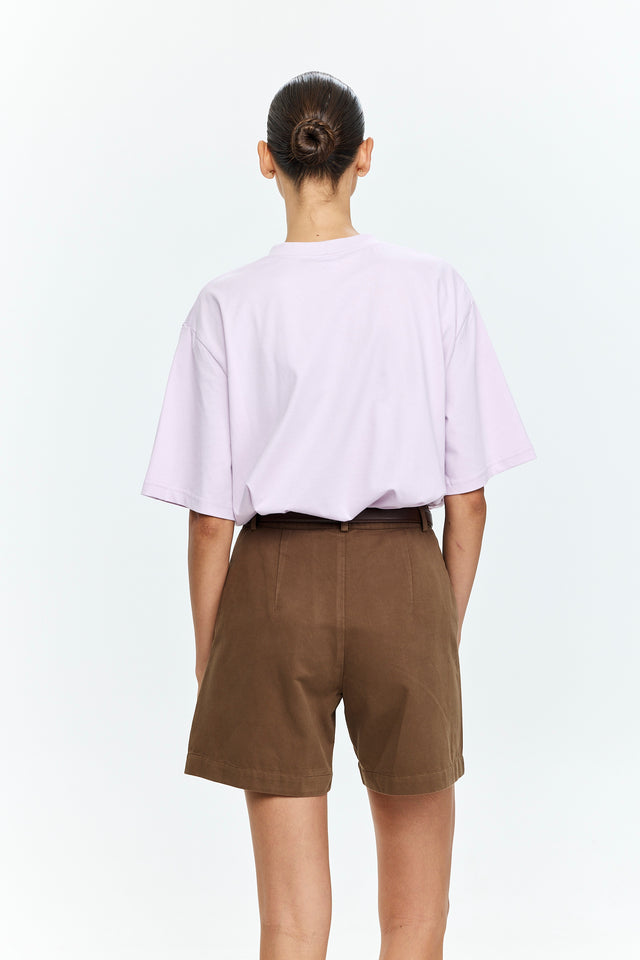TRES Oversized T Pink Lavender