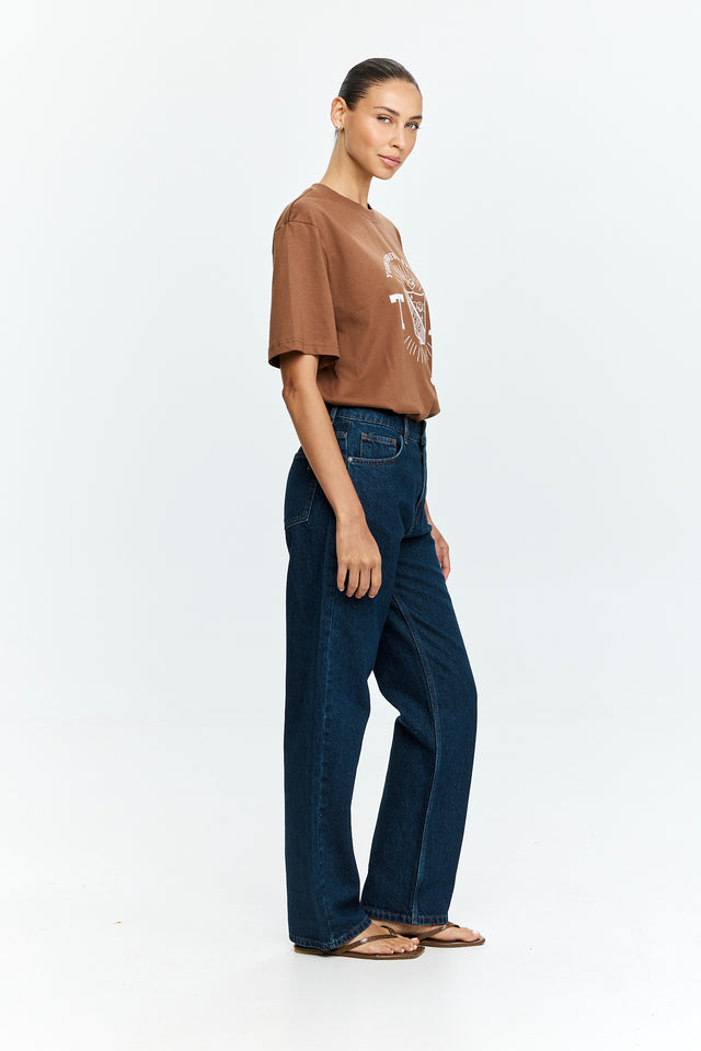 Classic Cut Denim Washed Indigo