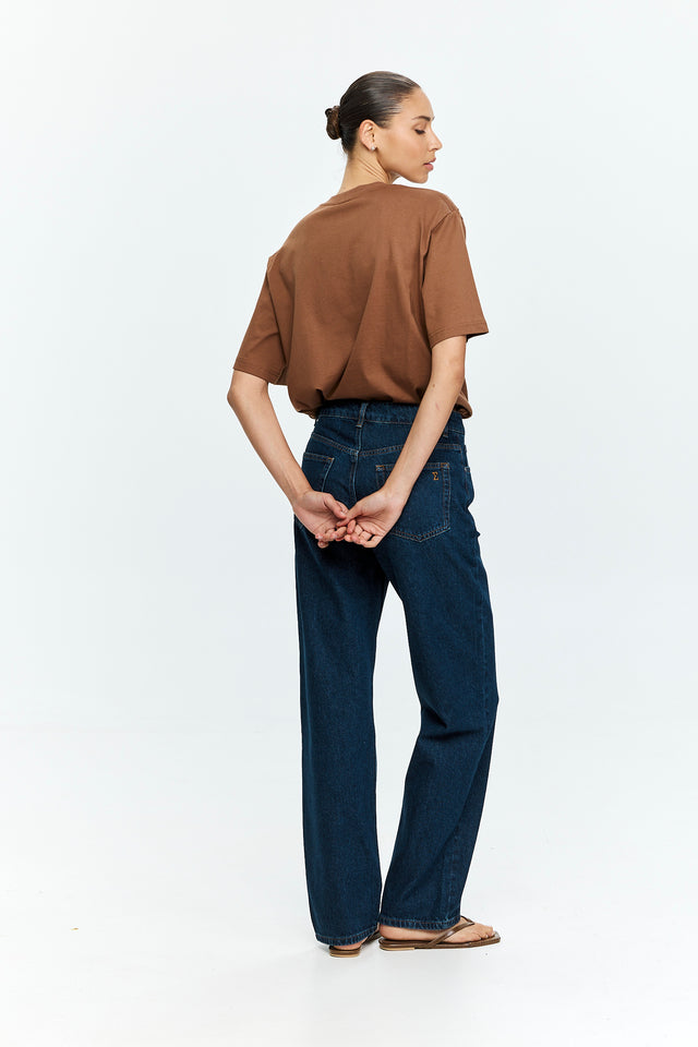 Classic Cut Denim Washed Indigo