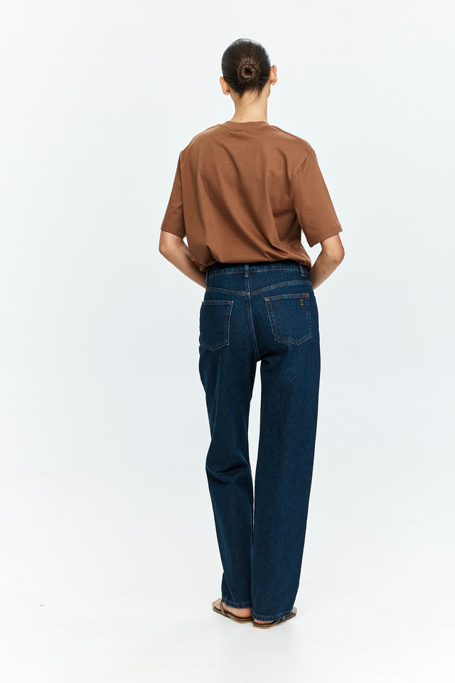 Classic Cut Denim Washed Indigo