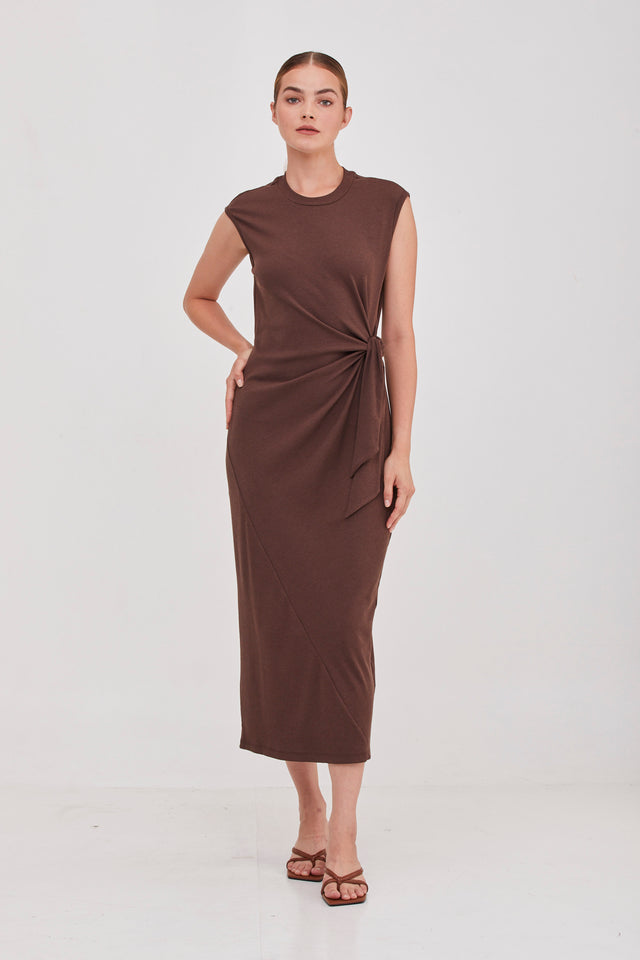 Sophie dress Brown