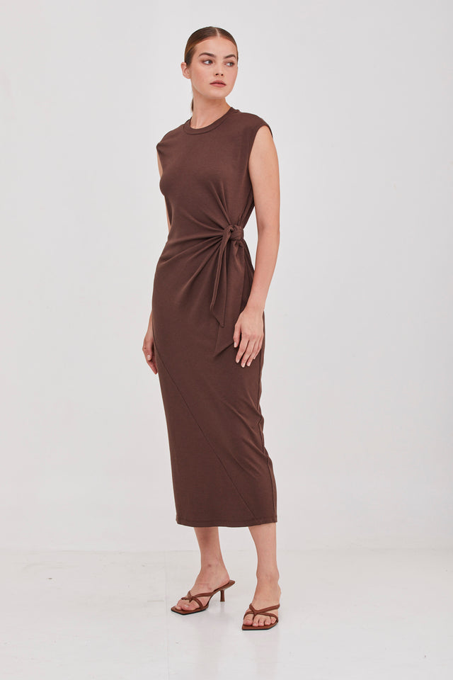 Sophie dress Brown