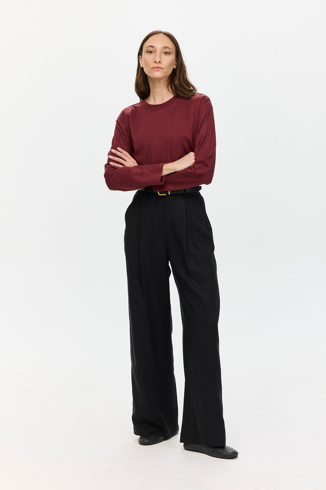 Oliver Tencel Pants Black