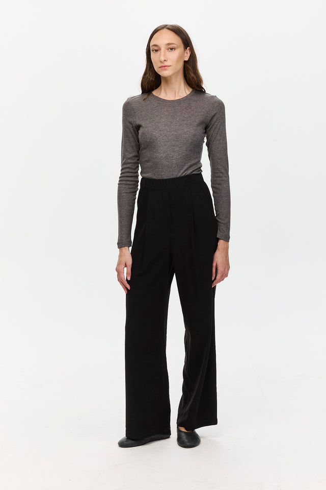 Ivy Cupro Pants Black