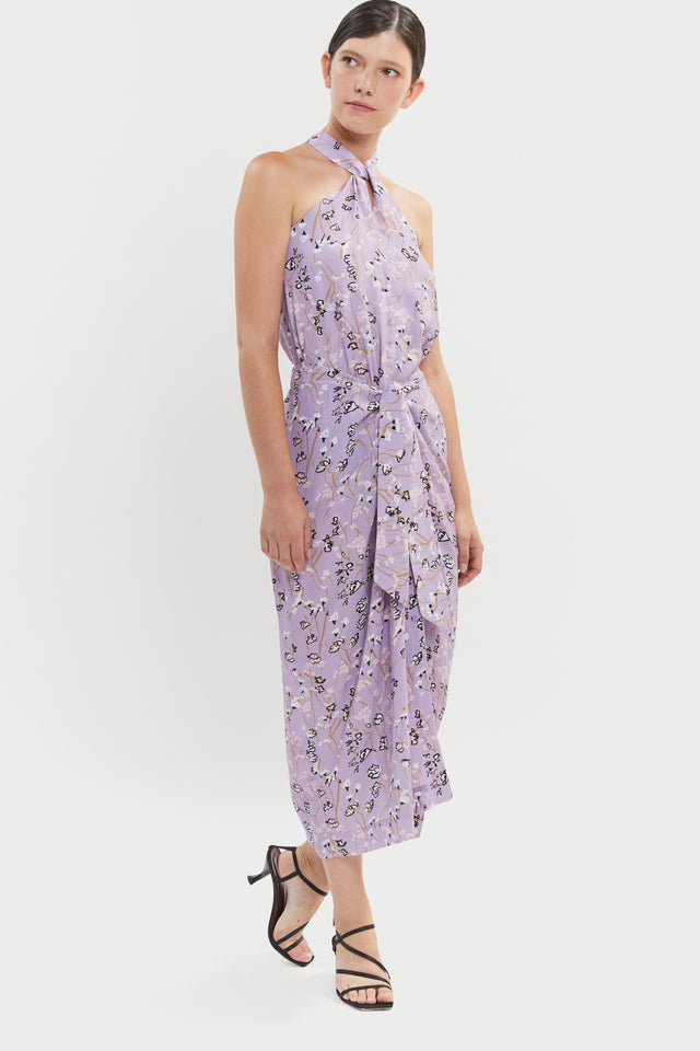 Jasmine Skirt Purple Floral