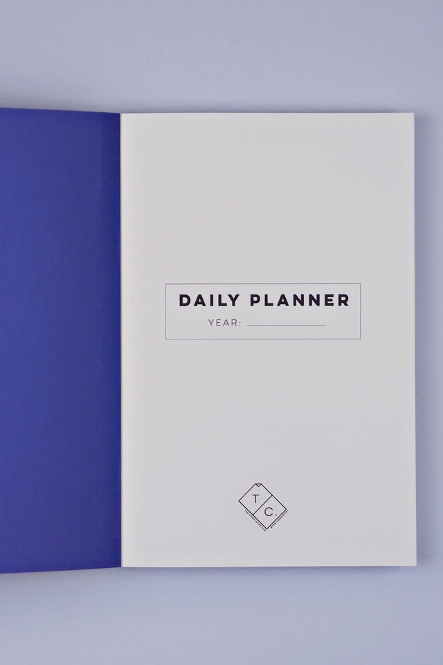 Overlay Shapes -  Undated Daily Planner Book