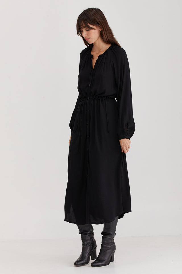 Nur Midi Dress Black