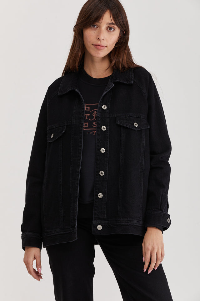 Denim Jacket Black