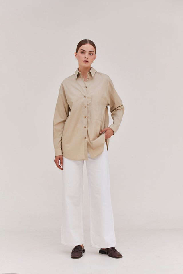Andy Blouse Beige